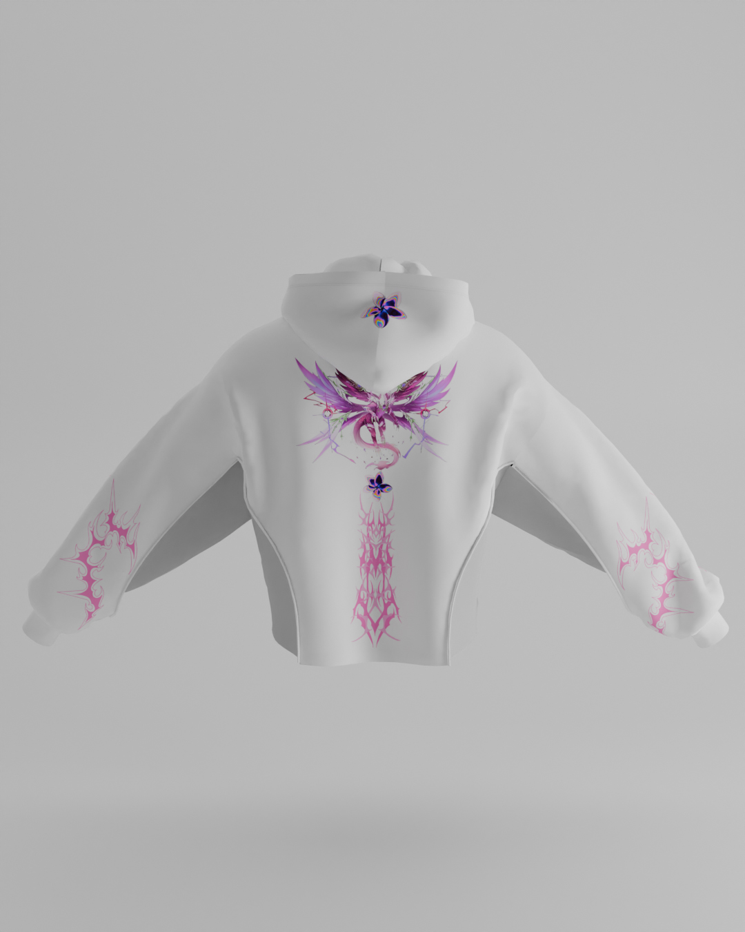 First Breath Mystic Crop Hoodie