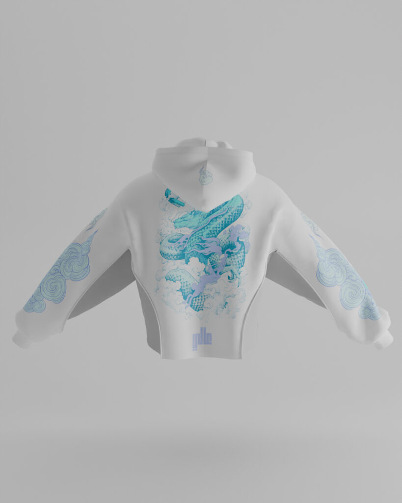 First Breath Air Crop Hoodie