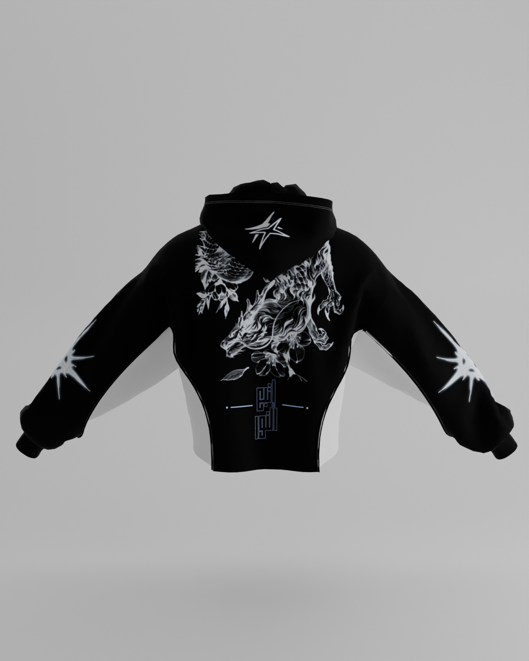 First Breath Light Crop Hoodie