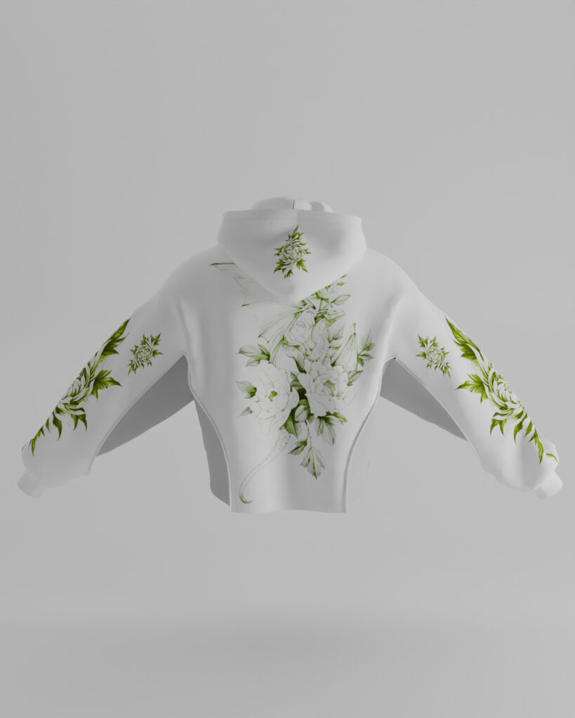 First Breath Nature Crop Hoodie