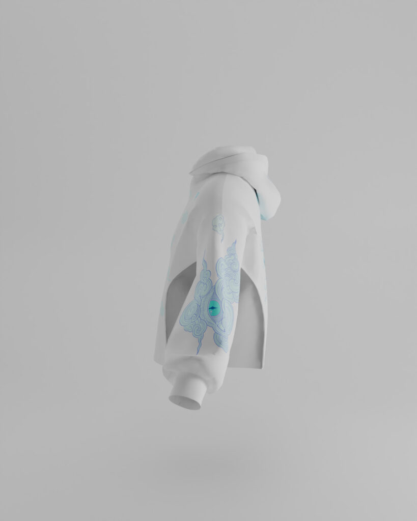 First Breath Air Crop Hoodie