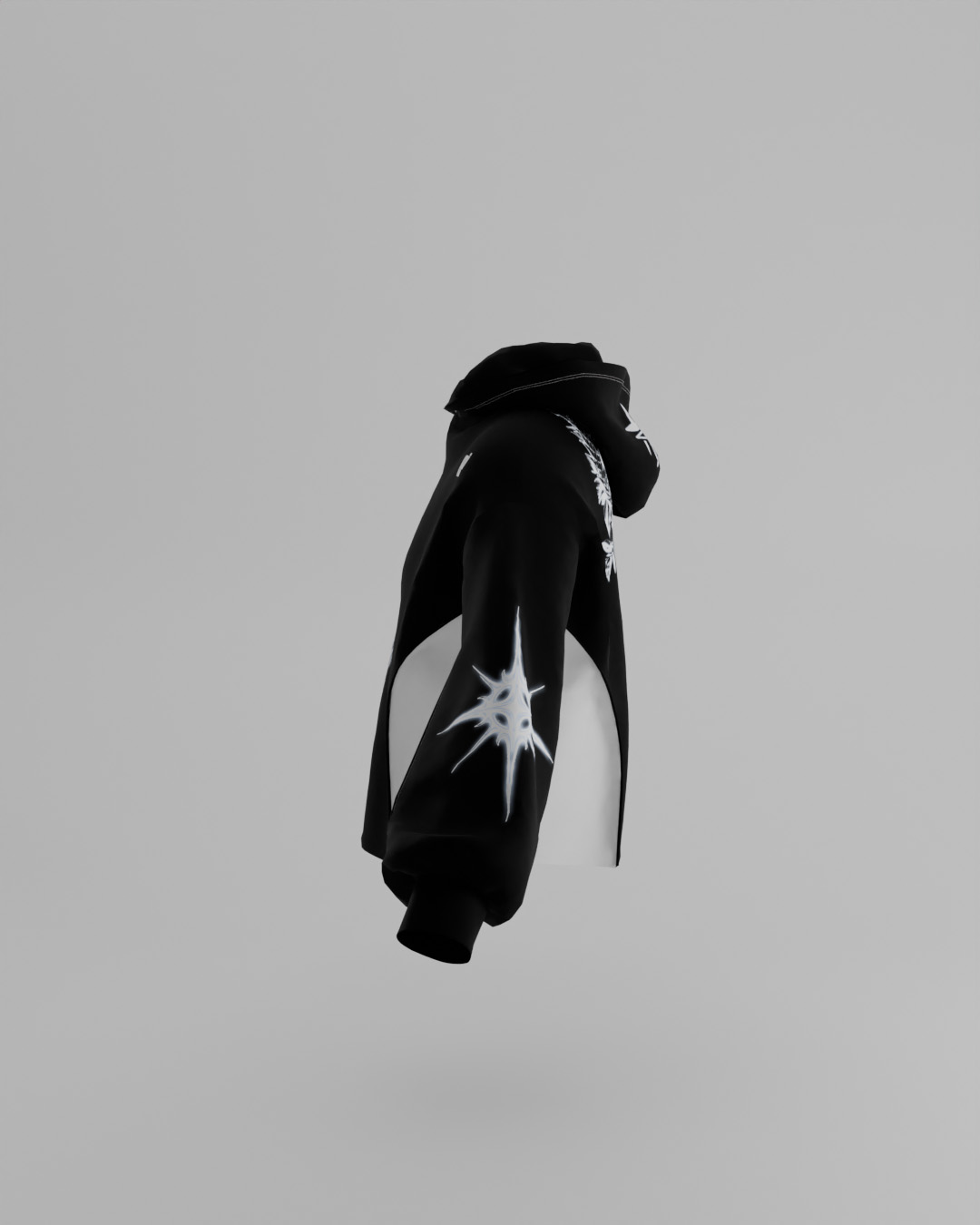 First Breath Light Crop Hoodie
