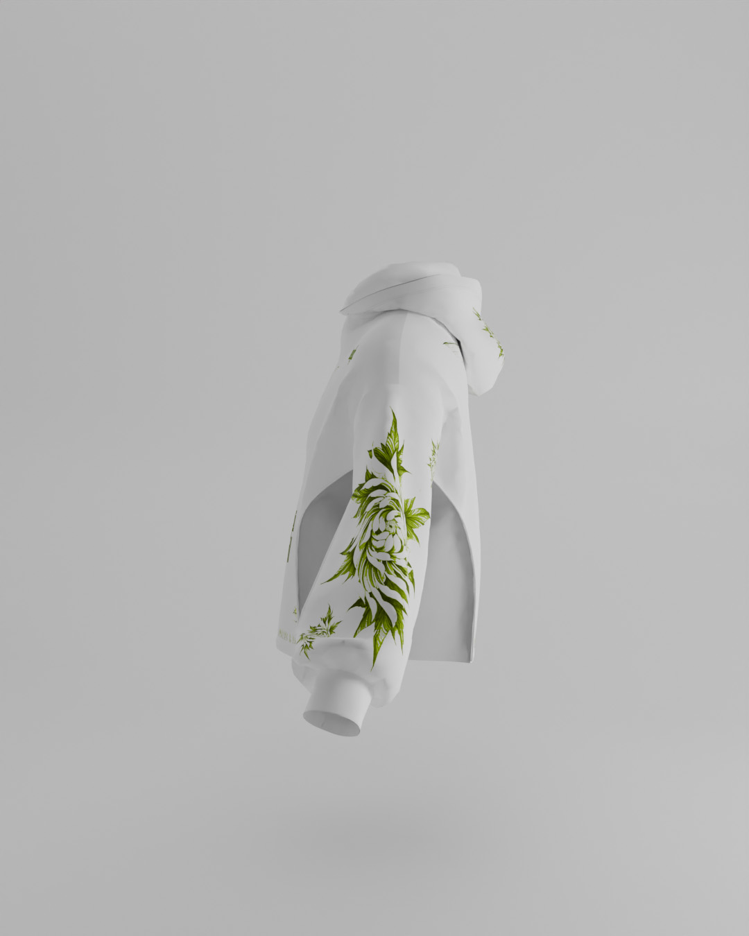 First Breath Nature Crop Hoodie