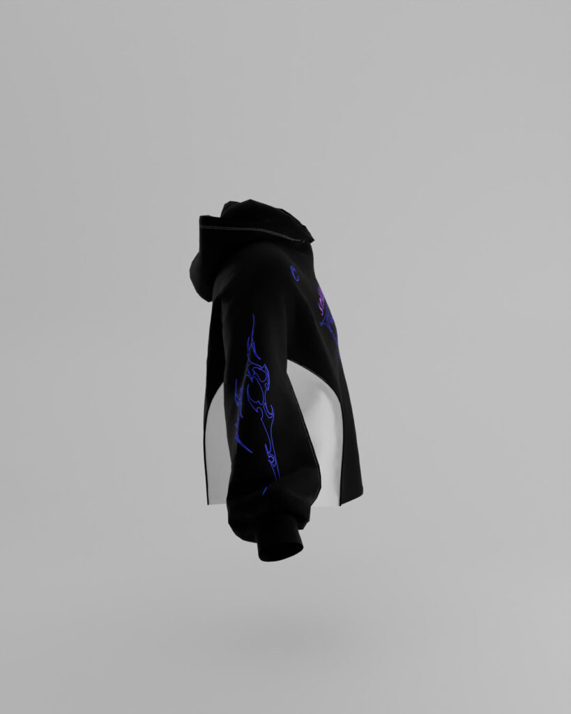 First Breath Shadow Crop Hoodie