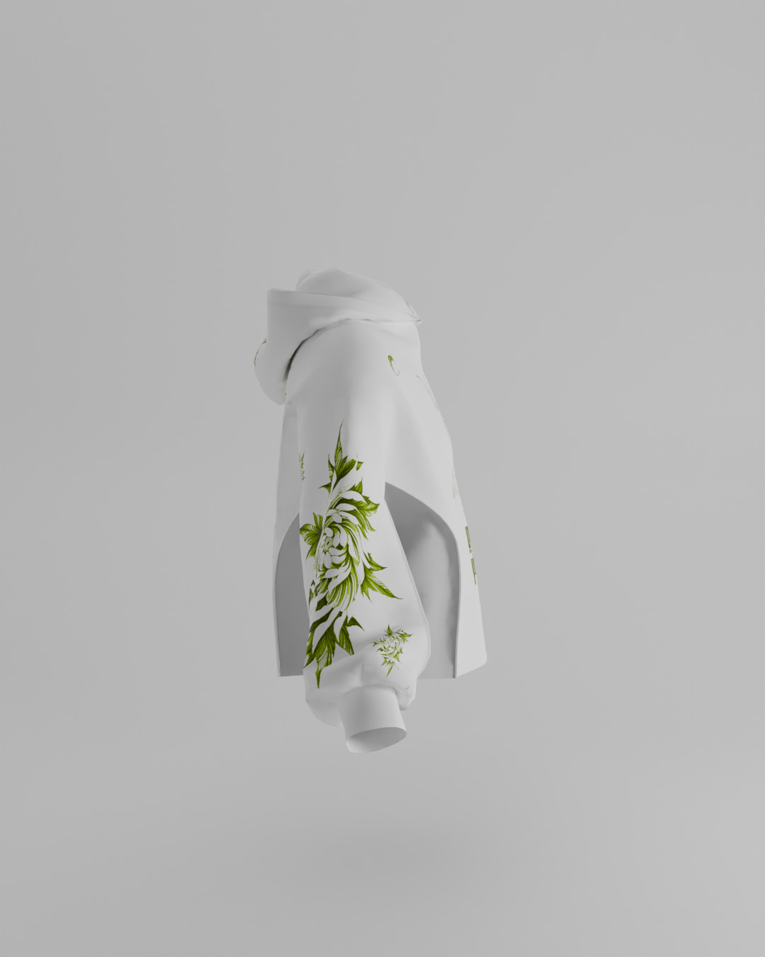 First Breath Nature Crop Hoodie