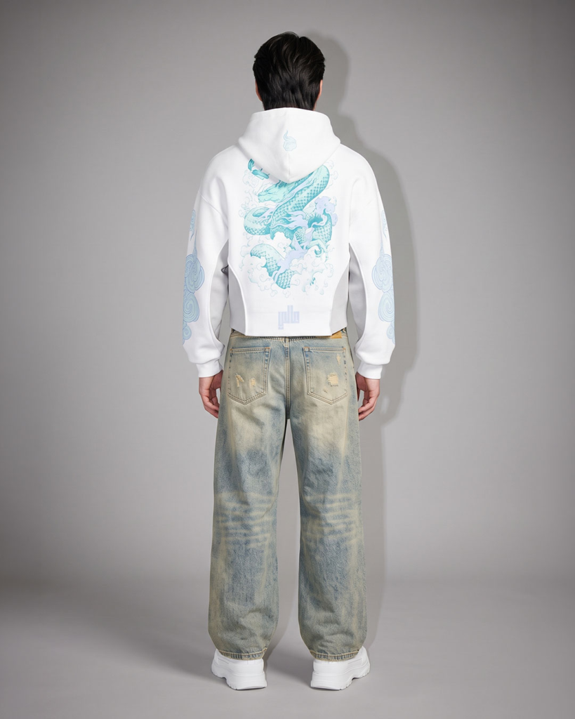 First Breath Air Crop Hoodie