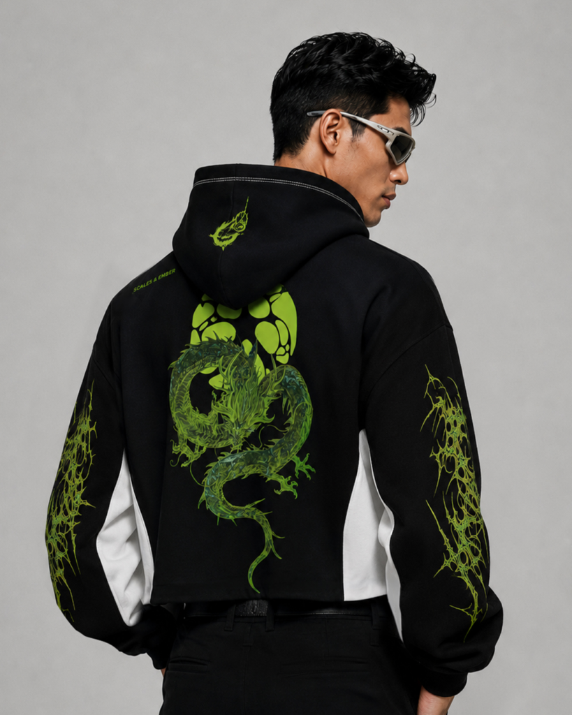 First Breath ChemTech Crop Hoodie