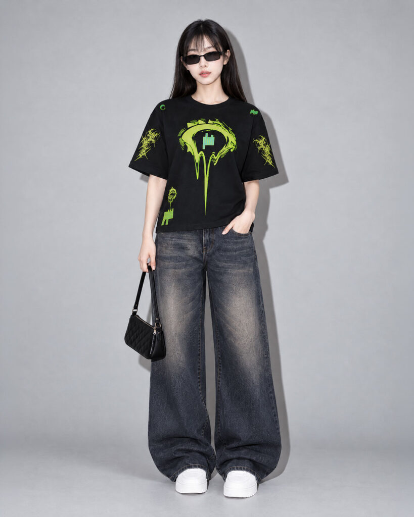 First Breath ChemTech Crop T-shirt