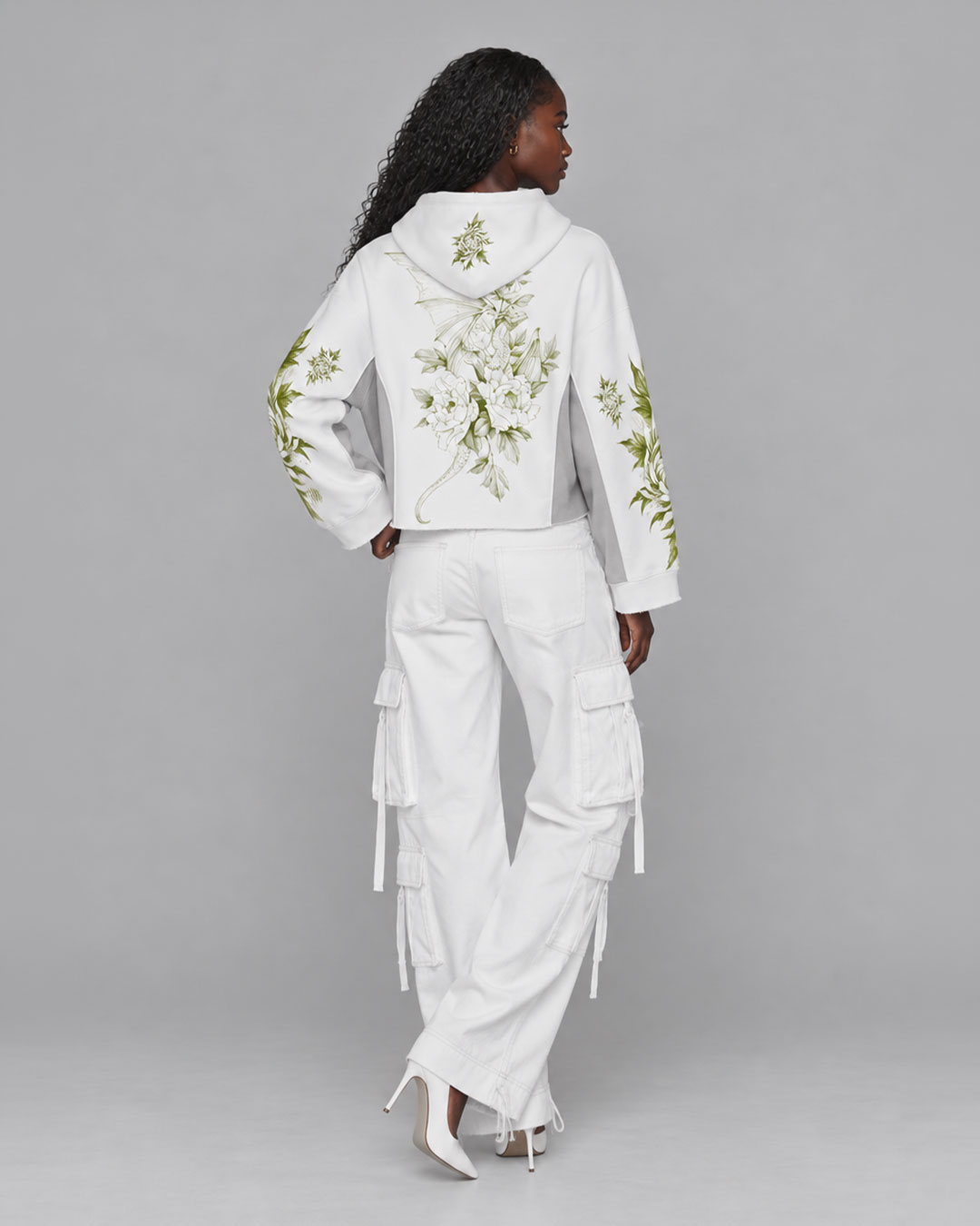 First Breath Nature Crop Hoodie