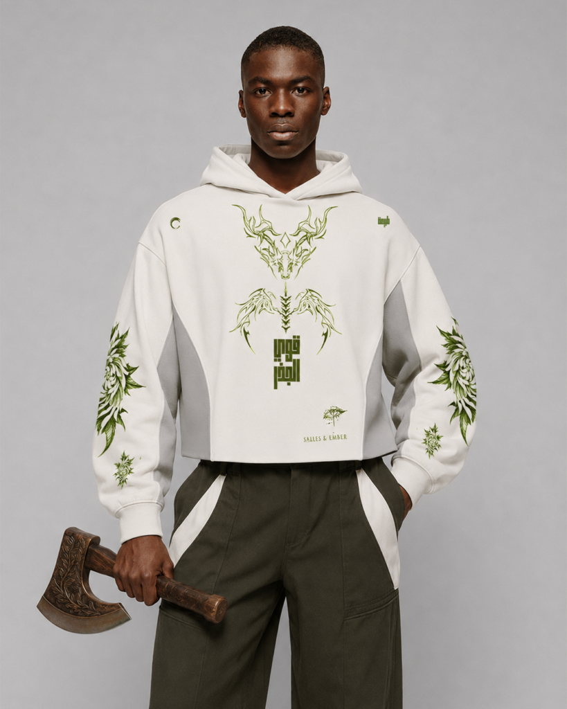 First Breath Nature Crop Hoodie