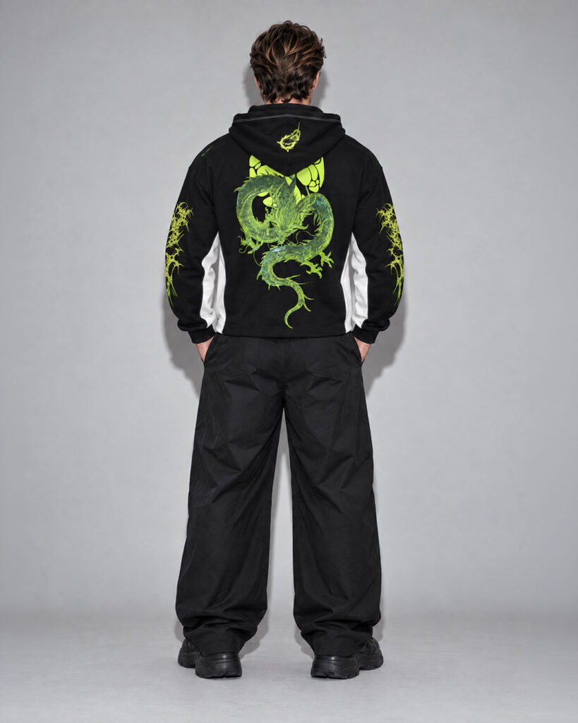 First Breath ChemTech Crop Hoodie