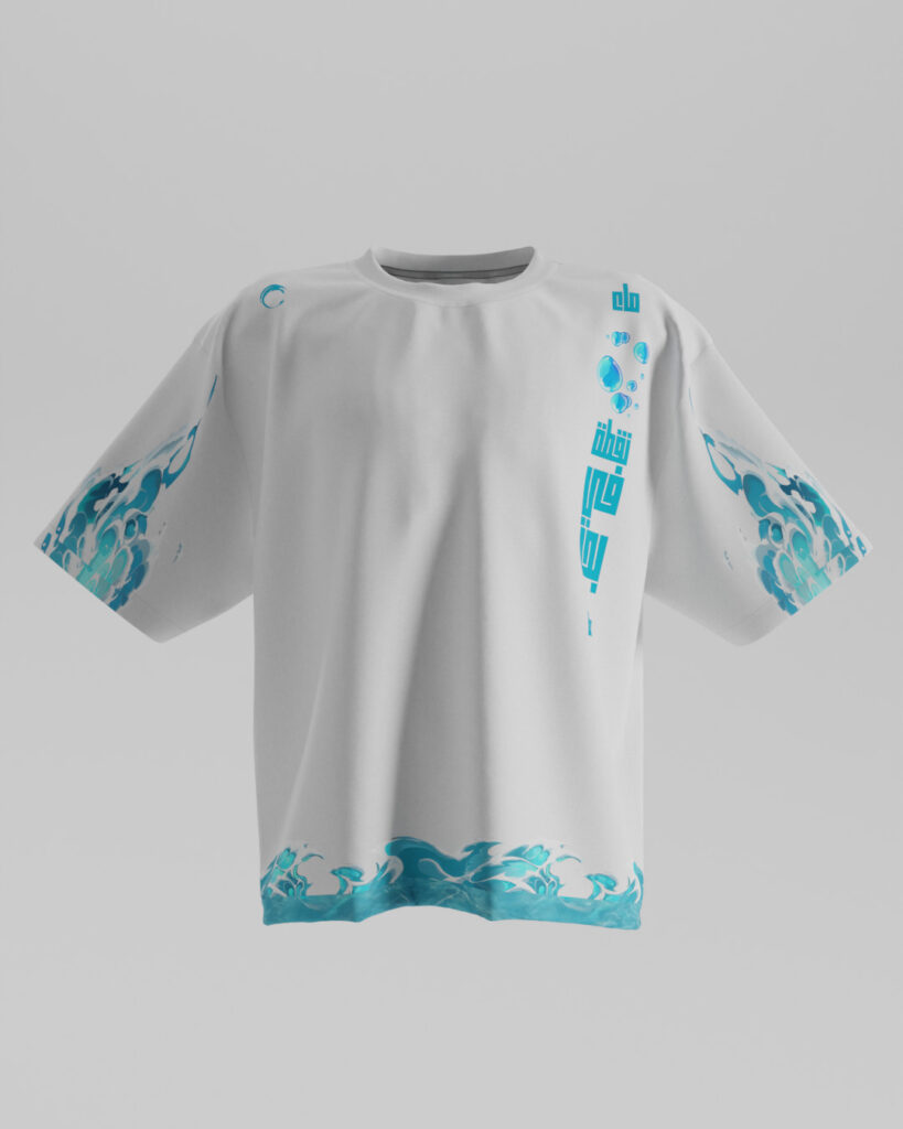First Breath Ocean Crop T-shirt
