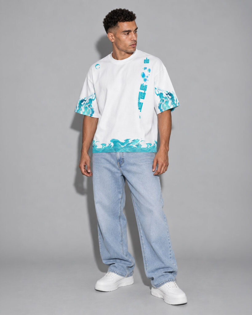 First Breath Ocean Crop T-shirt