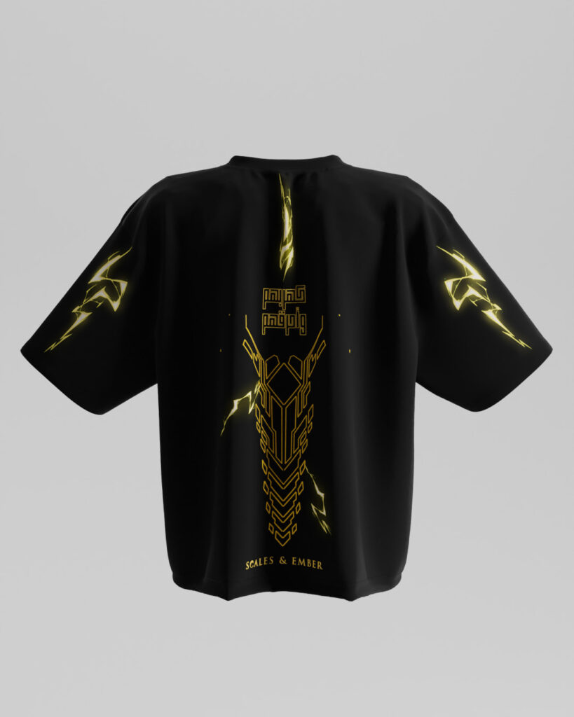 First Breath Thunder Crop T-shirt