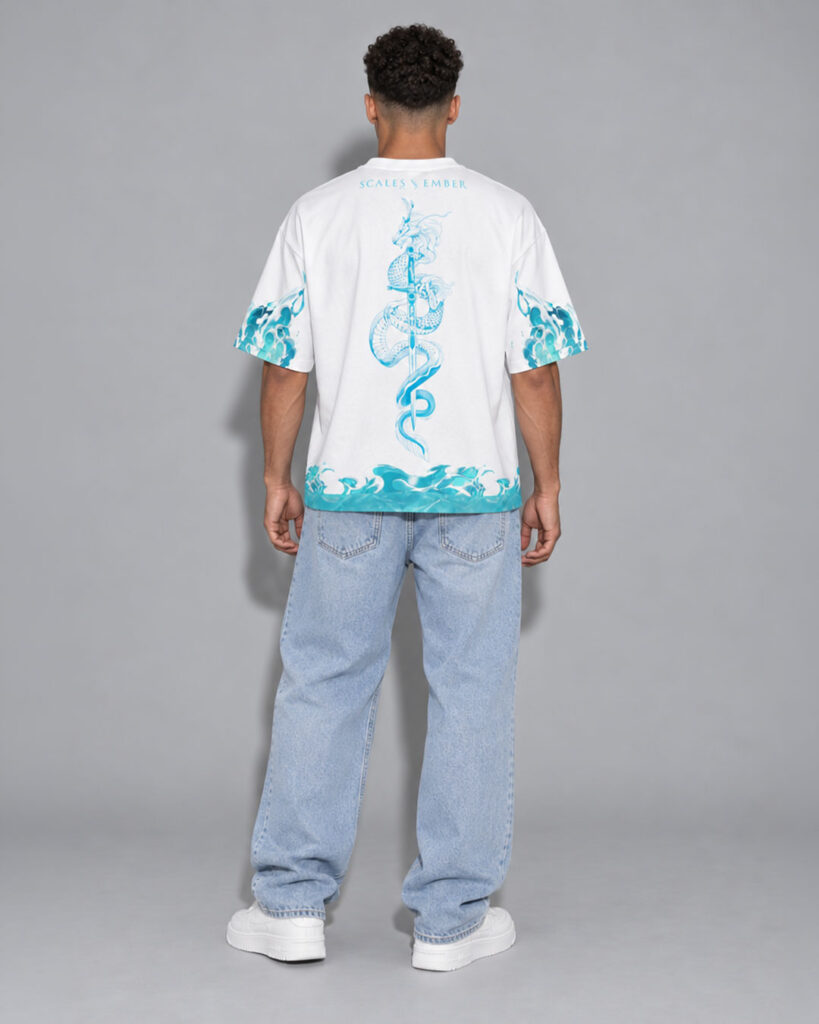 First Breath Ocean Crop T-shirt