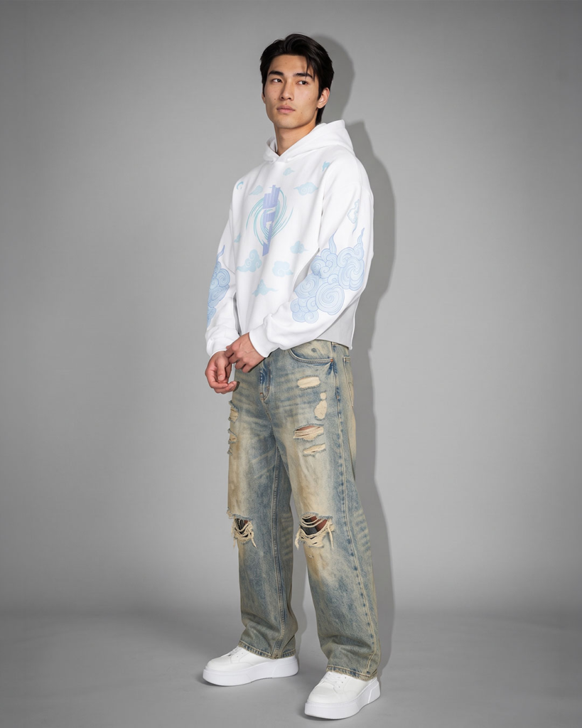 First Breath Air Crop Hoodie