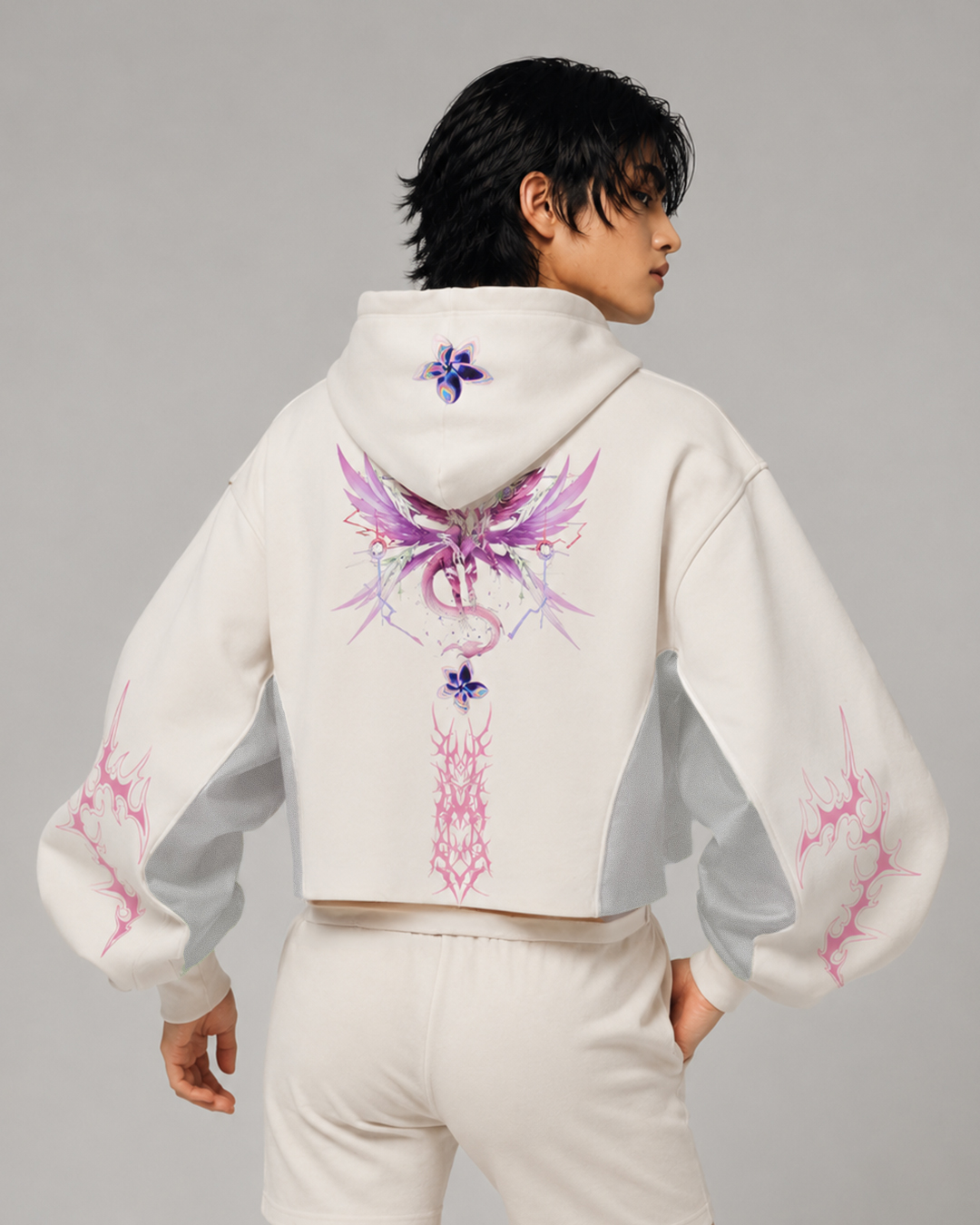 First Breath Mystic Crop Hoodie