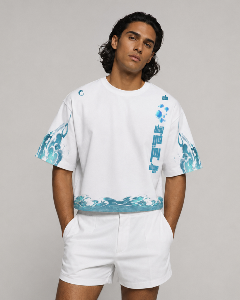 First Breath Ocean Crop T-shirt
