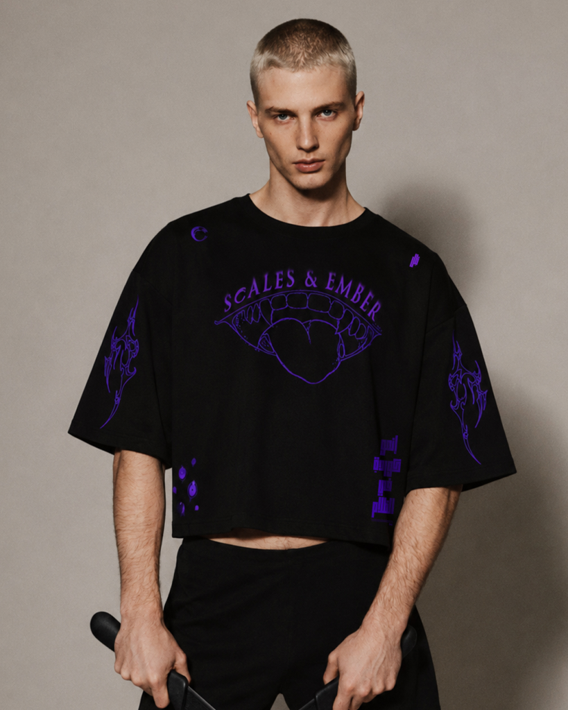 First Breath Shadow Crop T-shirt